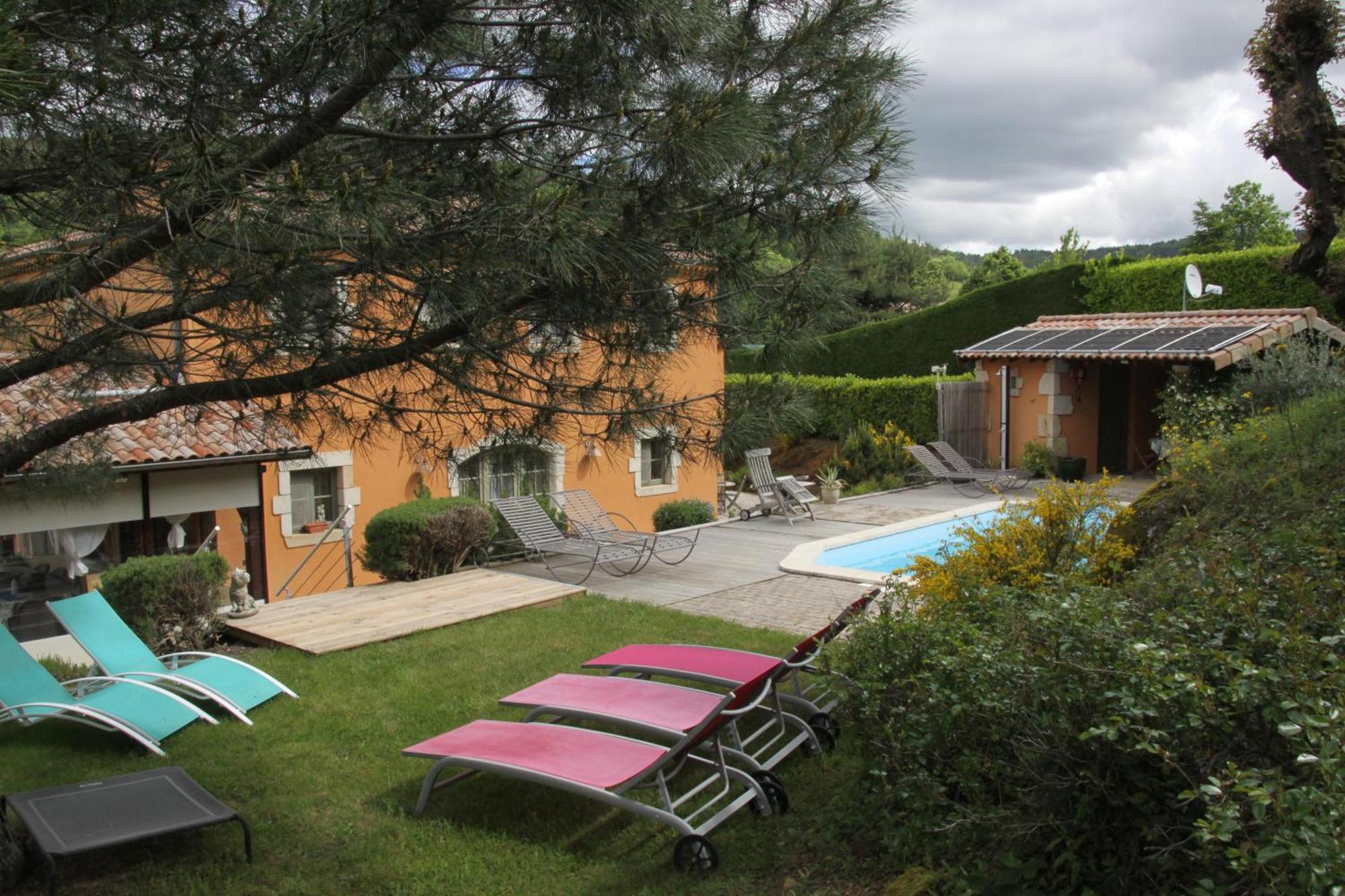 Saint-Félicien La Bastide De Fontaille Bed & Breakfast エクステリア 写真